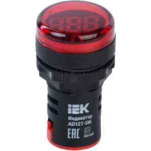 IEK Индикатор значения напряжения AD127-VM - BBI40-VM IEK Индикатор значения напряжения AD127-VM - BBI40-VM