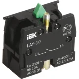 IEK Контактный блок 1з для серии LAY5