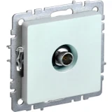 IEK BRITE Розетка TV оконечная РТВ11-0-БрЖ жемчуг