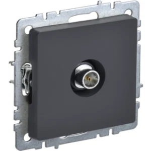 IEK BRITE Розетка TV оконечная РТВ11-0-БрГ графит - BR-A10-O-K53 IEK BRITE Розетка TV оконечная РТВ11-0-БрГ графит - BR-A10-O-K53