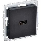 IEK BRITE Розетка HDMI РHDMI-0-БрЧ черный