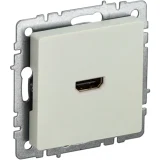 IEK BRITE Розетка HDMI РHDMI-0-БрКр бежевый