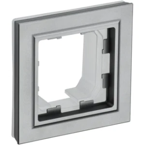 IEK BRITE Рамка 1-местная IP44 РУ-1-БрС-44 сталь - BR-M12-44-K46 IEK BRITE Рамка 1-местная IP44 РУ-1-БрС-44 сталь - BR-M12-44-K46