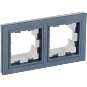 IEK BRITE Рамка 2-местная IP44 РУ-2-БрМ-44 маренго - BR-M22-44-K35 IEK BRITE Рамка 2-местная IP44 РУ-2-БрМ-44 маренго - BR-M22-44-K35