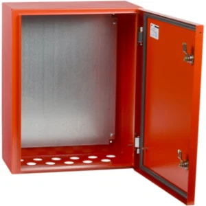 IEK Корпус металлический ЩМП-2-0 (500х400х220мм) У2 IP54 RAL 3020 - IND-YKM40-02-54 IEK Корпус металлический ЩМП-2-0 (500х400х220мм) У2 IP54 RAL 3020 - IND-YKM40-02-54