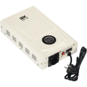 IEK Стабилизатор напряжения настенный SLIM 1кВА - IVS22-1-001-09 IEK Стабилизатор напряжения настенный SLIM 1кВА - IVS22-1-001-09