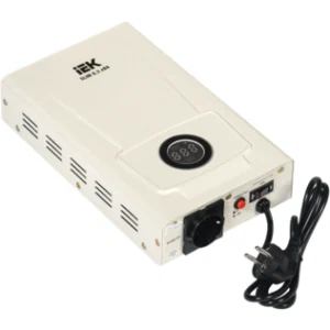 IEK Стабилизатор напряжения настенный SLIM 0,5кВА - IVS22-1-D05-09 IEK Стабилизатор напряжения настенный SLIM 0,5кВА - IVS22-1-D05-09