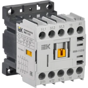 IEK Миниконтактор МКИ-11210 12А 110В/АС3 1НО - KMM11-012-110-10 IEK Миниконтактор МКИ-11210 12А 110В/АС3 1НО - KMM11-012-110-10