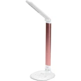 IEK LIGHTING Светильник светодиодный настольный 2010 7Вт на подставке QI-заряд розовый