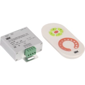 IEK Контроллер с ПДУ радио MONO 1 канал 12В 10А 120Вт белый - LSC1-MONO-120-RF-20-12-W IEK Контроллер с ПДУ радио MONO 1 канал 12В 10А 120Вт белый - LSC1-MONO-120-RF-20-12-W
