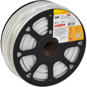 IEK Лента светодиодная "неон" 50м LSR-2835R120-9,6-IP67-220В - LSR5-6-120-67-0-50 IEK Лента светодиодная "неон" 50м LSR-2835R120-9,6-IP67-220В - LSR5-6-120-67-0-50