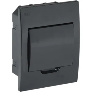IEK KREPTA 3 Корпус пластиковый ЩРВ-П-6 IP41 черная дверь черный - MKP13-V-06-41-K02 IEK KREPTA 3 Корпус пластиковый ЩРВ-П-6 IP41 черная дверь черный - MKP13-V-06-41-K02