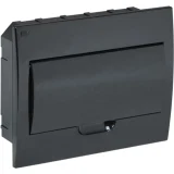 IEK KREPTA 3 Корпус пластиковый ЩРВ-П-12 IP41 черная дверь черный