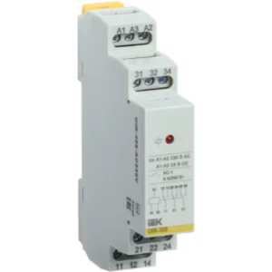 IEK Реле промежуточное модульное OIR 3 контакта 8А 230В AC - OIR-308-AC230V IEK Реле промежуточное модульное OIR 3 контакта 8А 230В AC - OIR-308-AC230V