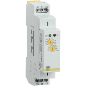 IEK Реле задержки выключения ORT 1 контакт 12-240В AС/DC - ORT-B1-ACDC12-240V IEK Реле задержки выключения ORT 1 контакт 12-240В AС/DC - ORT-B1-ACDC12-240V