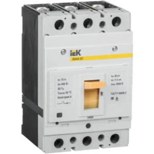 IEK Выключатель автоматический ВА44-37 3Р 400А 35кА - SVA4410-3-0400-35 IEK Выключатель автоматический ВА44-37 3Р 400А 35кА - SVA4410-3-0400-35