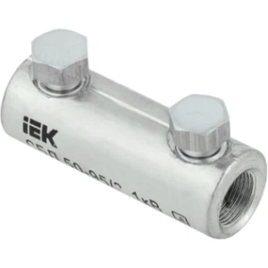 IEK Соединитель болтовой луженый СБЛ 50-95/2 1кВ - UCB11-050-095-02-01 IEK Соединитель болтовой луженый СБЛ 50-95/2 1кВ - UCB11-050-095-02-01