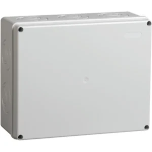 IEK Коробка распаячная КМ41271 для открытой проводки 240х195х90мм IP44 (RAL 7035, кабельные вводы 5шт) - UKO10-240-195-090-K41-44 IEK Коробка распаячная КМ41271 для открытой проводки 240х195х90мм IP44 (RAL 7035, кабельные вводы 5шт) - UKO10-240-195-090-K41-44