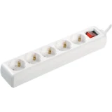 IEK Удлинитель У05К-выкл. 5 мест 2P+PE/5м 3х1мм2 16А/250В