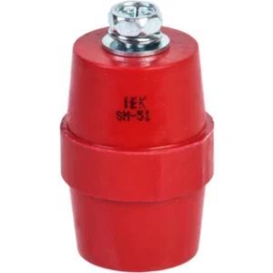 IEK Изолятор SM51 (М8) силовой с болтом - YIS11-51-15-B IEK Изолятор SM51 (М8) силовой с болтом - YIS11-51-15-B
