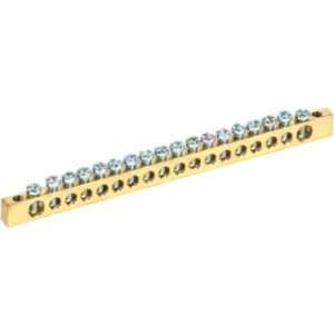 IEK Шина PEN "земля-ноль" 6х9мм 18/2 (18групп/крепеж по краям) - YNN11-18-100 IEK Шина PEN "земля-ноль" 6х9мм 18/2 (18групп/крепеж по краям) - YNN11-18-100