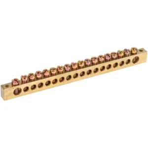 IEK Шина PEN "земля-ноль" 8х12мм 20/2 (20групп/крепеж по краям) - YNN21-20-100 IEK Шина PEN "земля-ноль" 8х12мм 20/2 (20групп/крепеж по краям) - YNN21-20-100