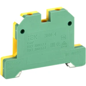 IEK Зажим наборный ЗНИ-4PEN 4мм2 (JXB-земля) - YZN20-004-K52 IEK Зажим наборный ЗНИ-4PEN 4мм2 (JXB-земля) - YZN20-004-K52